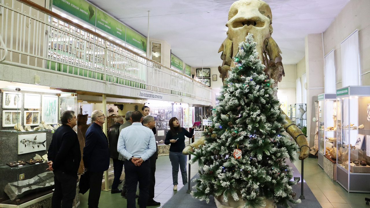Делегация из Алжира в музее-заповеднике