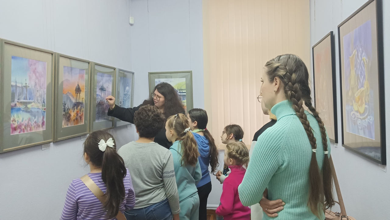 Интерактивная экскурсия по выставке «Грани вдохновения»