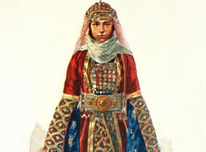 Дагестанские открытки из коллекции акварелей М. Тильке