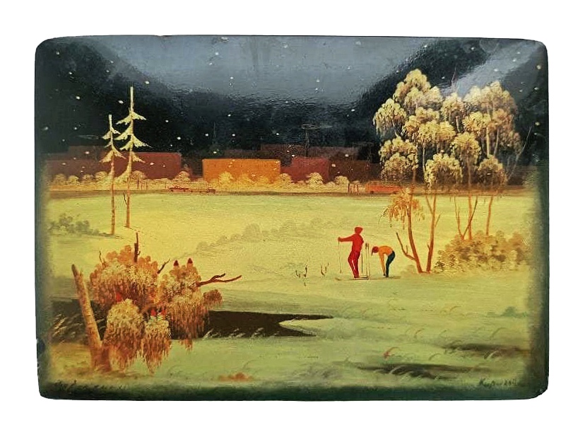 Федоскинская шкатулка