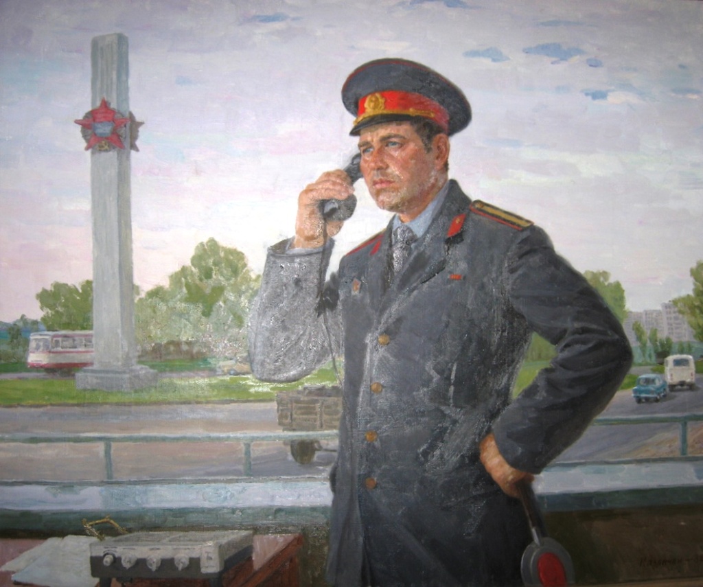 5. Отличник милиции старшина Шаптин. К.Г. Казанчан. 1982 г..JPG