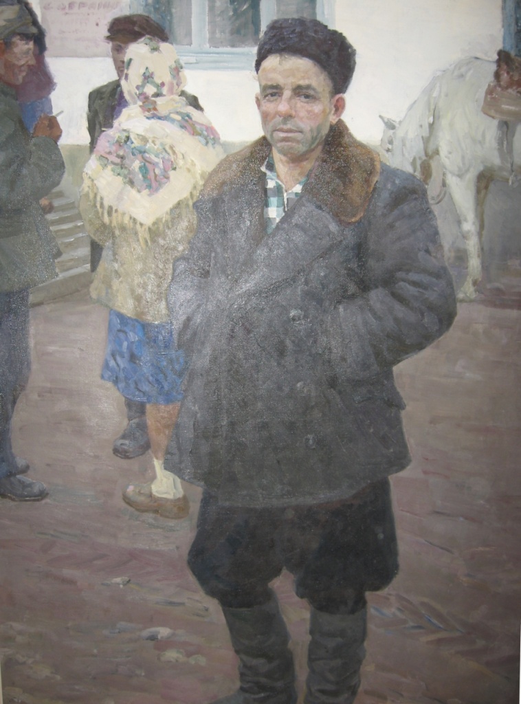 4. Портрет старейшего чабана В.Д. Мальцева. К.Г. Казанчан. 1966 г. .JPG