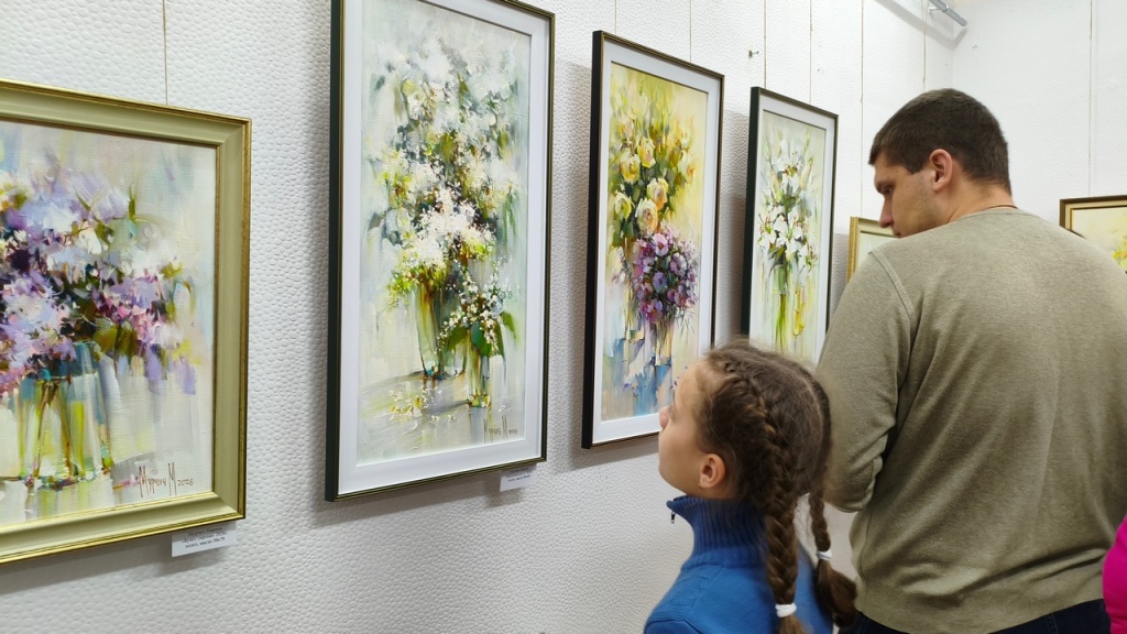 Выставка «Цветочная палитра»