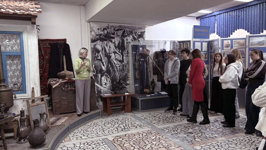 Гости отдела истории казачества