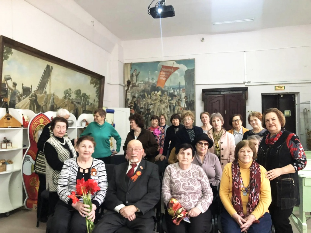 Встреча клуба ветеранов труда «Серебро зимы» 