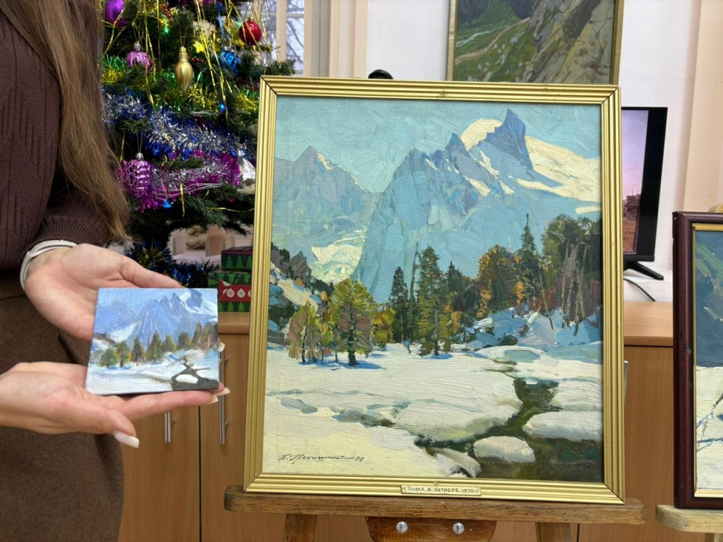 Мастер-класс «Зимняя миниатюра»