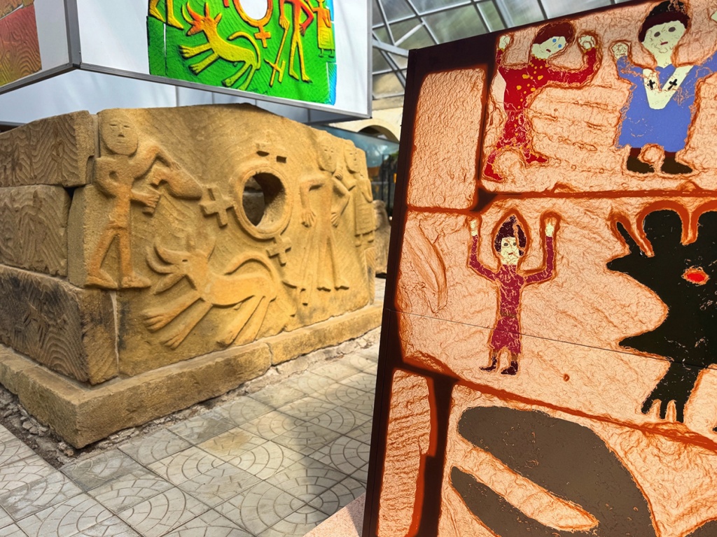 Выставка «Дети рисуют археологический памятник»