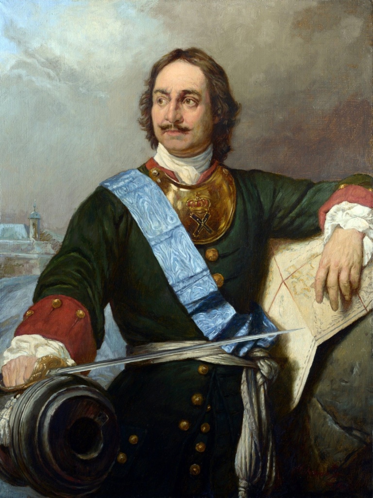 2 Поль Деларош. Портрет Петра I. 1838 г. Источник wikipedia.org.jpg