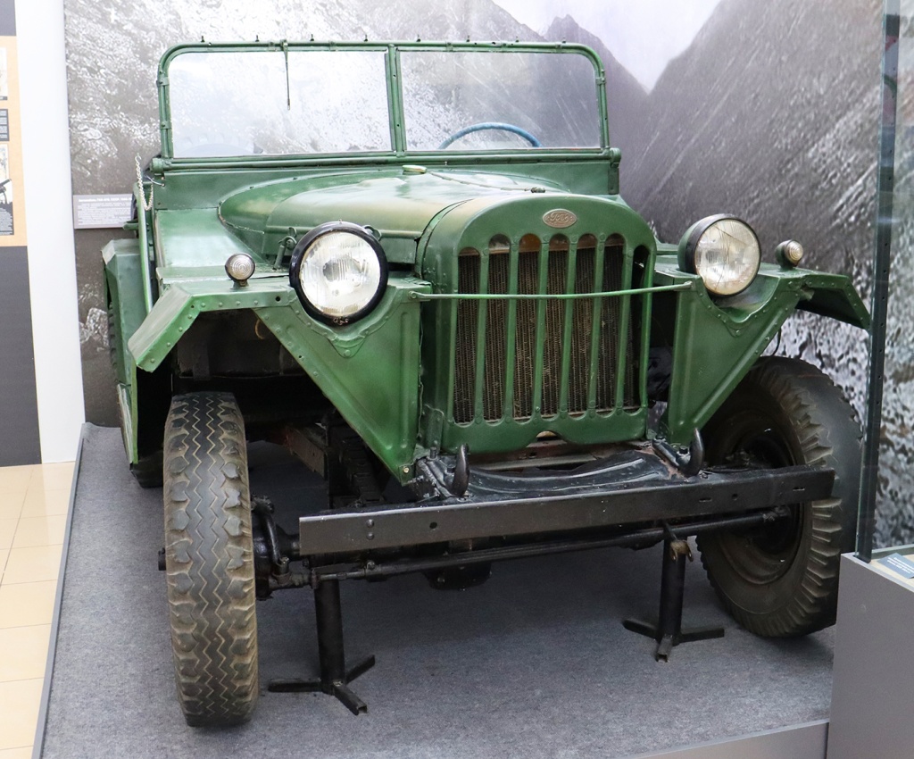 Музейный автомобиль ГАЗ-67
