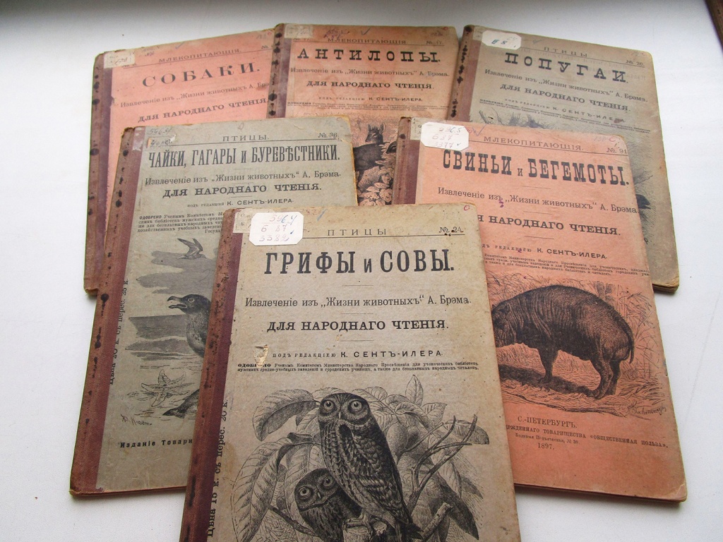 Извлечения из «Жизни животных» А. Брэма