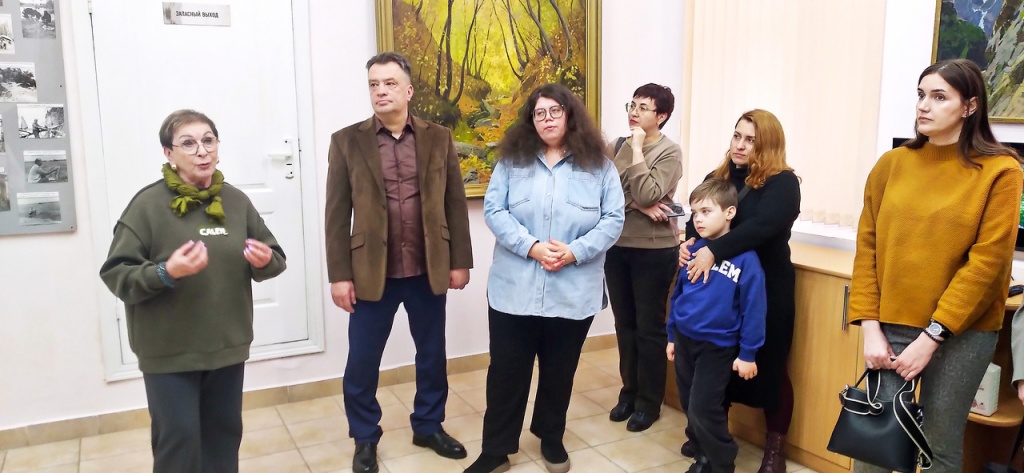 Открытие выставки «Времена года»