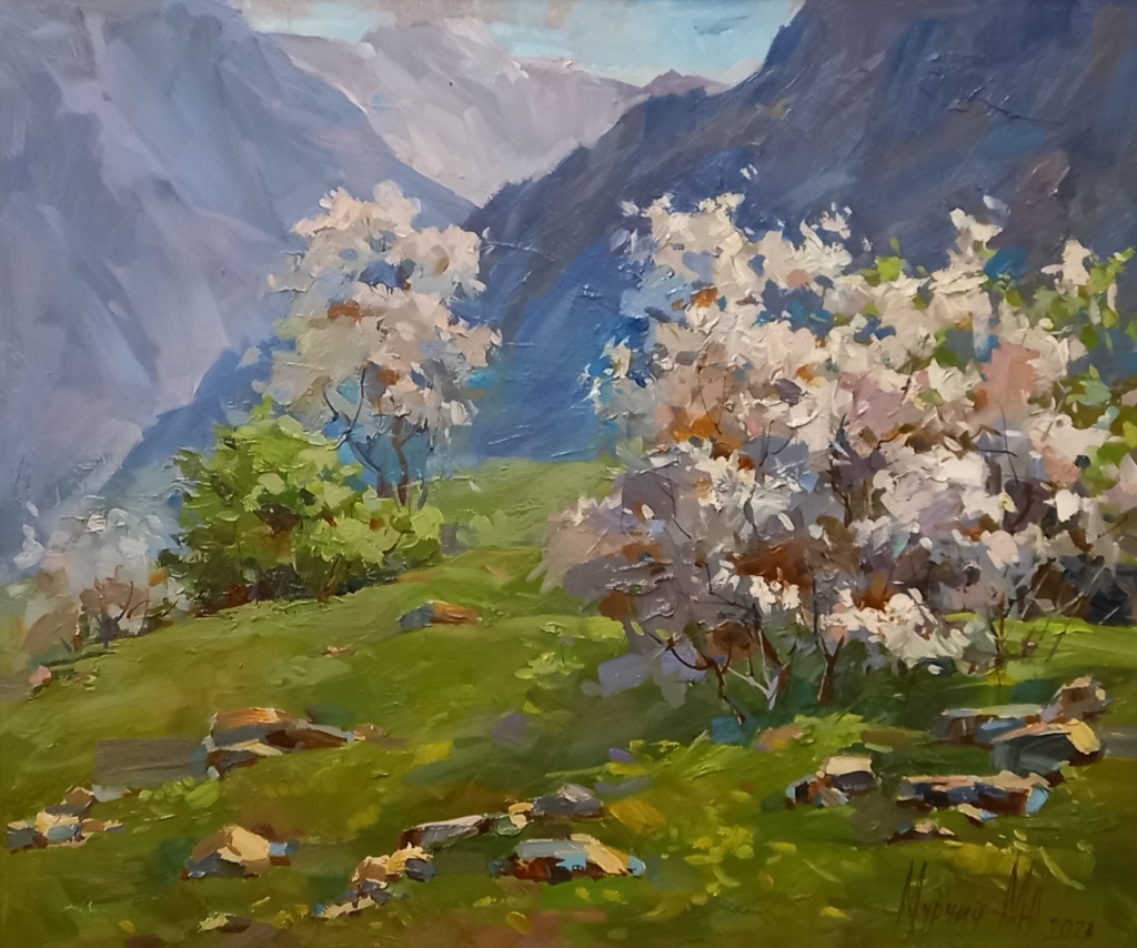 09 Весенний аромат. Холст масло; 50х60 (1).jpg