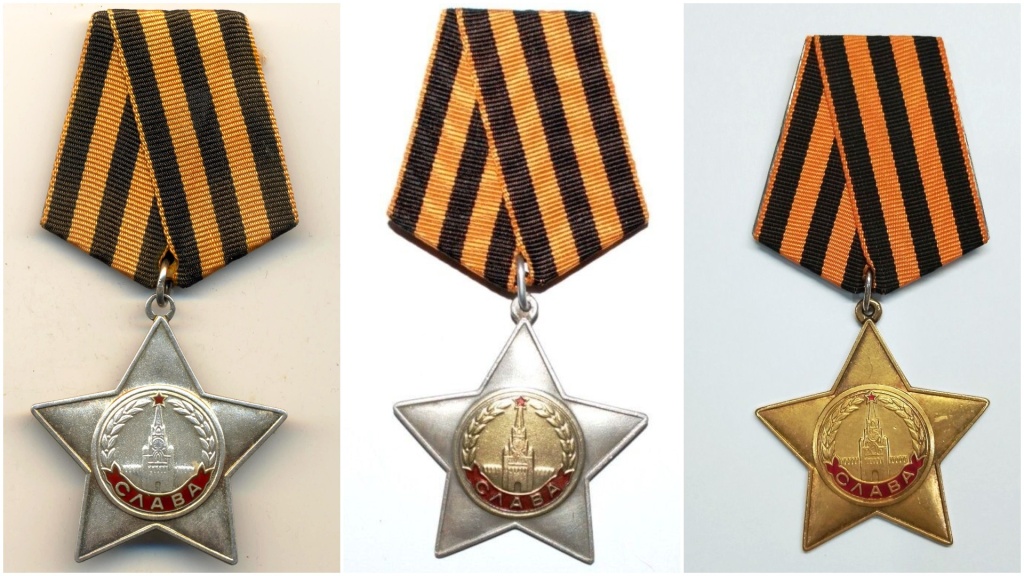 Полный кавалер ордена Славы С.М. Сенькин